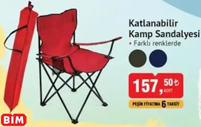 KATLANABİLİR KAMP SANDALYESİ KATLANABİLİR KAMP SANDALYESİ